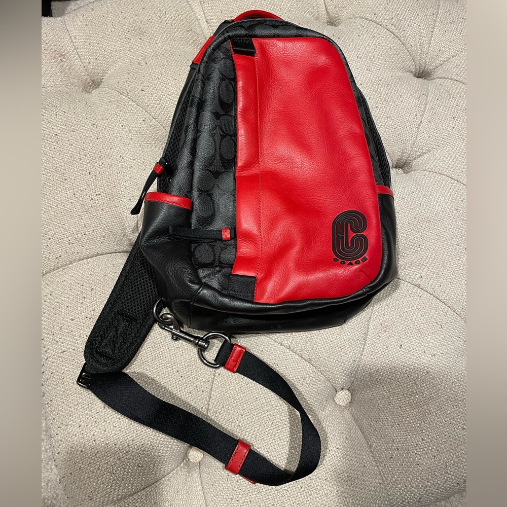 Coach Edge Pack in colorblock